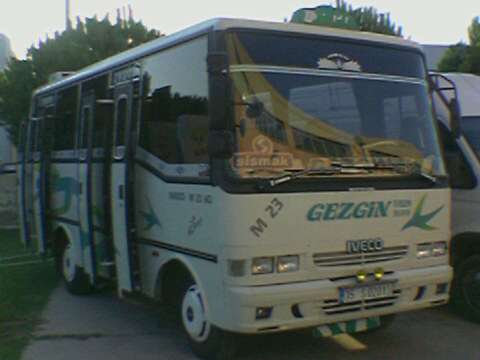 Gezgin Turizm Aracının İç Koltuk Düzeni